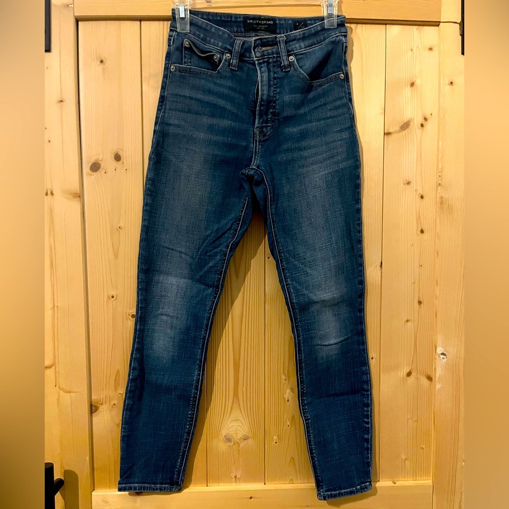 Lucky Brand High Rise Bridgette skinny jeans